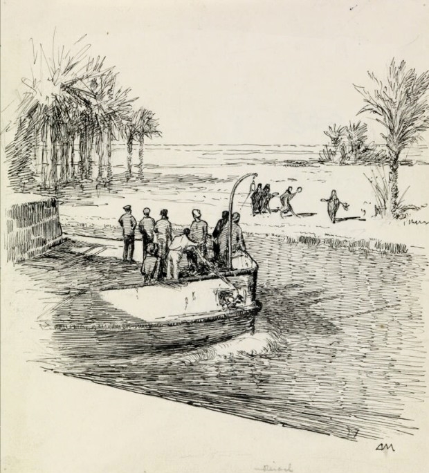 D. Maxwell, egg-sellers on the banks of the Tigris
