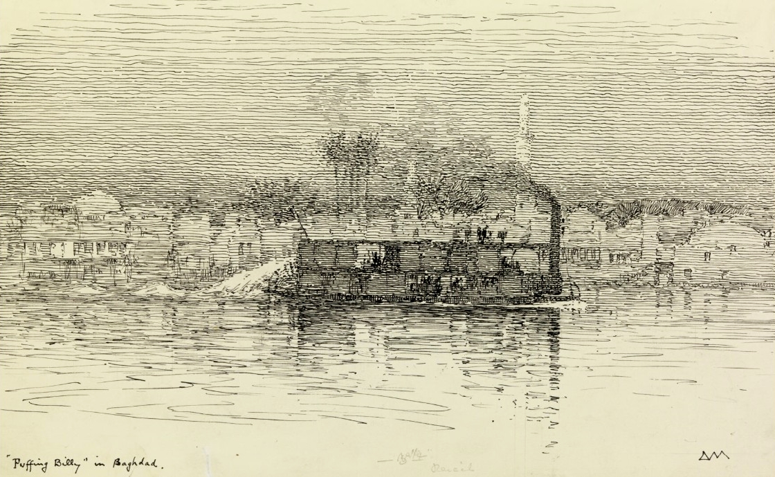 D. Maxwell, 'Puffing Billy' (S31) In Baghdad
