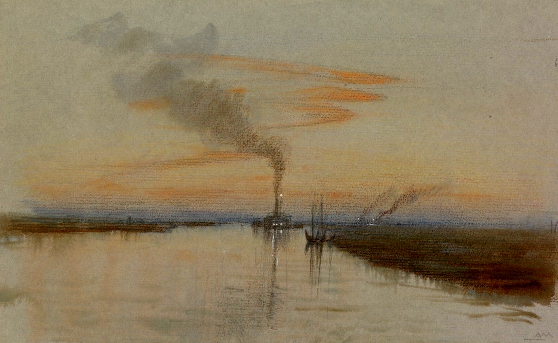 D. Maxwell, Twilight on the Tigris, near Amara